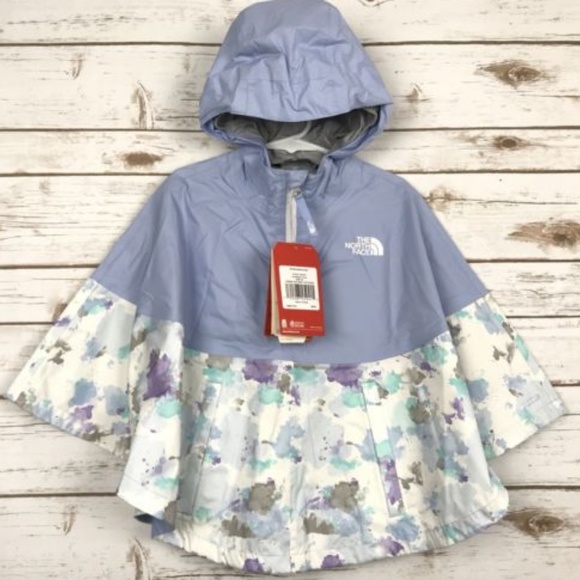 The North Face Camille Hooded Rain Poncho Jacket - Picture 2 of 8